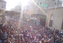 الالاف يحتشدون فى شوارع دمنهور من اجل غزة.jpg